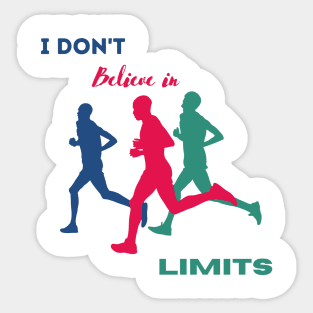 No Limits Sticker